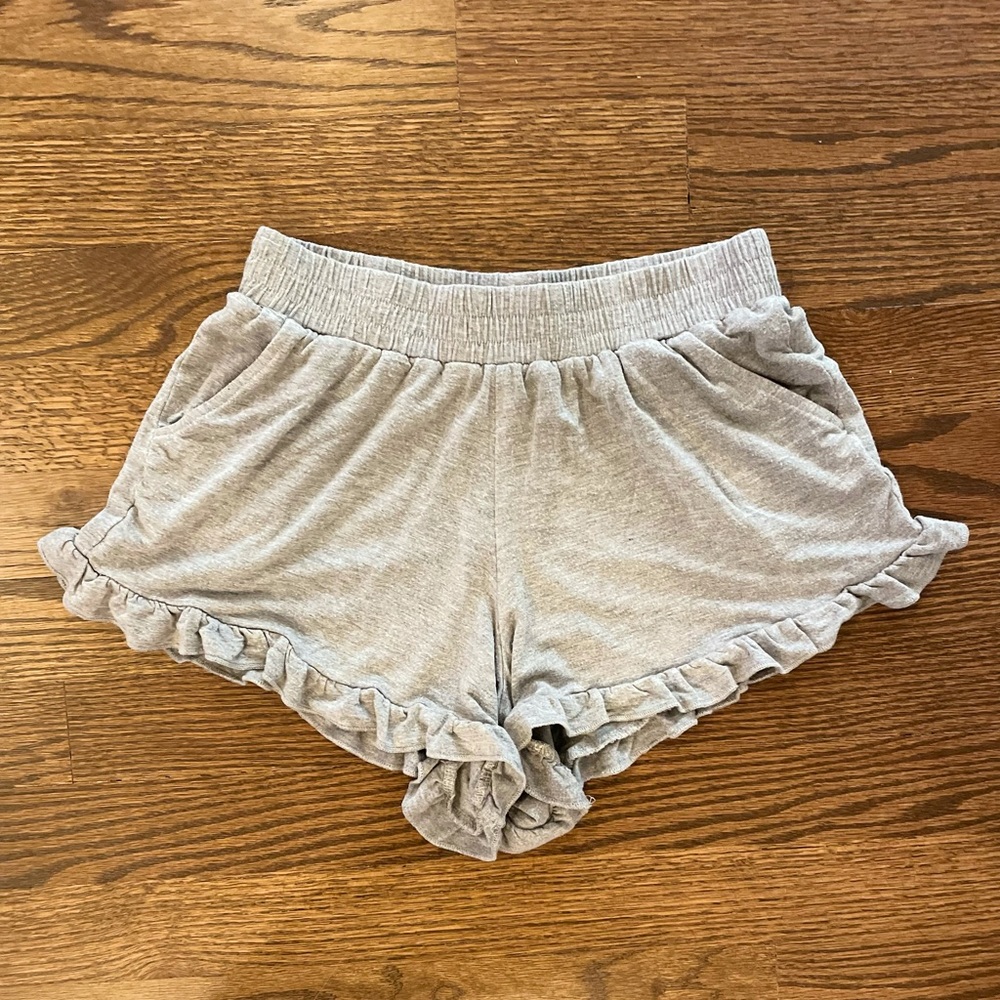 Comfortable Lounge Grey Shorts
